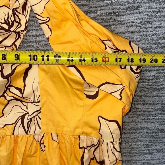 NWT HUTCH Anthropologie Floral Halter Maxi Dress Size 12 - Picture 10 of 15